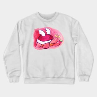 Strawberry Angel Turtle Crewneck Sweatshirt